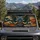 Japanese Hannya Oni Mask With Ukiyo E Waves And Florals For Dark Aesthetic Decor Fans Car Sunshade - 2