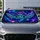 Cosmic Sea Turtle With Mandala Shell For Ocean Lovers And Celestial Decor Enthusiasts Car Sunshade - 4