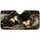 Black Gold Butterfly Luxury Metallic Glow For Elegant Travel Decor Style Enthusiasts Car Sunshade - 3
