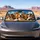 Five Happy Beagles On Road Trip Ride With Sunglasses For Dog Lovers Vacation Fun Car Sunshade - 4