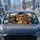 Fun Happy Dachshund Road Trip Dogs With Sunglasses For Family Travel And Dog Lovers Car Sunshade - 4