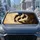 Yin Yang Koi Fish Tai Chi Water Ripples For Zen Travel Style And Asian Decor Fans Car Sunshade - 2