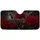 Gothic Crimson Roses And Butterflies For Moody Dark Floral Auto Style Gift For Her Car Sunshade - 3