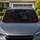 Red Eyed Black Wolf Totem With Nordic Knotwork For Dark Fantasy Gaming And Gothic Fans Car Sunshade - 1