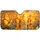 Golden Butterflies Over Sunset Water For Serene Travel Decor And Butterfly Enthusiasts Car Sunshade - 3