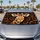 Realistic Giraffe Portrait With Bold Safari Spots For Wildlife Lovers And Road Trips Car Sunshade - 4