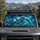 Iridescent Stained Glass Sea Turtle Ocean Glow For Beach Lovers And Coastal Decor Car Sunshade - 2