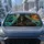 Gothic Skull Pirate Captain With Ghost Ship For Dark Nautical Horror Fans And Sea Legends Car Sunshade - 4