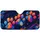 Colorful Dog Paw Splatter Art For Pet Lovers, Bold Road Trip Style And Animal Rescue Gift Car Sunshade - 3