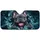 Blue Gray French Bulldog Breaking Icy Glass For Cool Daily Commutes And Dog Lovers Car Sunshade - 3