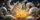 Luminous Fantasy Fox Spirit With Golden Lotus For Mystical Night Aesthetic Decor Fans Car Sunshade - 6