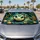Cute Baby Sea Turtle In Tropical Ocean Decor For Beach Lovers And Coastal Summer Vibes Car Sunshade - 4