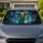 Mystical Elephant In Moonlit Forest With Golden Fireflies For Fantasy Wildlife Fans Car Sunshade - 1