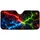 Neon Lightning Cracked Obsidian Volcanic Energy For Gaming Style Road Trip Decor Car Sunshade - 3