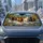 Cowboy Herding Wild Horses Across River Western Ranch Decor For Road Trip Travelers Car Sunshade - 2