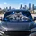 White Tiger Mother And Cubs In Moonlit Blue Jungle For Wildlife Lovers And Nature Fans Car Sunshade - 5
