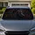 Red Eyed Black Wolf Gothic Totem Dark Fantasy Decor For Night Rides Metal Fans Crew Car Sunshade - 1