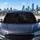 Red Eyed Black Wolf Gothic Totem Dark Fantasy Decor For Night Rides Metal Fans Crew Car Sunshade - 5