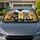 Five Cute Pomeranian Puppies Garden Bokeh UV Heat Blocking Travel Gift For Dog Lovers Car Sunshade - 1