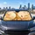 Cute Baby Giraffe Safari Nursery Style Decor For Animal Lovers And Road Trip Families Car Sunshade - 5