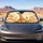 Cute Baby Giraffe Safari Nursery Style Decor For Animal Lovers And Road Trip Families Car Sunshade - 4