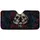 Gothic Skull And Crimson Rose Memento Mori Decor For Dark Romantic Horror Aesthetic Fans Car Sunshade - 3
