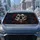 Gothic Skull And Crimson Rose Memento Mori Decor For Dark Romantic Horror Aesthetic Fans Car Sunshade - 4