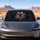 Gothic Skull And Crimson Rose Memento Mori Decor For Dark Romantic Horror Aesthetic Fans Car Sunshade - 5