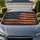 Distressed American Flag Rustic Wood Americana For Patriotic Road Trips And Veterans Car Sunshade - 1