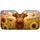 Highland Calf With Sunflowers Pastel Country Meadow Summer Farmhouse Decor Gift Idea Car Sunshade - 3