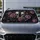 Gothic Silver Skulls With Dusty Mauve Roses Dark Floral Decor For Alternative Drivers Car Sunshade - 5