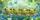 Playful Green Tree Frogs With Blue Butterflies For Cheerful Garden Nature Lovers Car Sunshade - 6