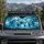 Three Bottlenose Dolphins In Tropical Blue Ocean For Summer Road Trips And Beach Lovers Car Sunshade - 2