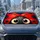 Cute Ladybug Face With Red Beetle Wings For Summer Road Trips For Kids And Nature Lovers Car Sunshade - 2