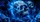 Blue Flame Gothic Skull Dark Halloween Decor For Metal Horror Fans And Biker Crews Car Sunshade - 6