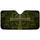 Ornate Celtic Cross Knotwork In Emerald Gold For Irish Heritage And St Patrick Fans Car Sunshade - 3