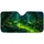Enchanted Firefly Forest Stream With Neon Glow Fantasy Decor For Night Drive Nature Lovers Car Sunshade - 3