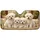 Four Fluffy White Puppies On Tan Bench For Cozy Road Trips And Small Dog Lovers Car Sunshade - 3