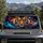 Cosmic Bengal Tiger Neon Galaxy Fantasy Decor For Wildlife Lovers And Road Trips Car Sunshade - 2