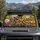 Vivid Brown Owl With Garden Flowers For Boho Nature Decor And Bird Lovers Spring Meadow Car Sunshade - 2