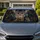 Majestic Stag Portrait With Antlers For Rustic Woodland Lodge Style Deer Lovers Gift Car Sunshade - 1