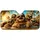 Sunglasses Sloth Family In Tropical Cruiser For Beach Road Trips And Summer Drivers Car Sunshade - 3