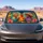 Funky Chickens In Tropical Jungle Flowers For Whimsical Summer Road Trips For Families Car Sunshade - 4