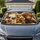 Funny Highland Cow Herd Road Trip Cabin Decor For Summer Travel And Commuter Families Car Sunshade - 1