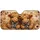Cute Highland Cow Calves With Buffalo Plaid Bows For Rustic Farmhouse Road Trips Car Sunshade - 3