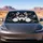 Realistic Blue Eyed Husky Puppy Peeking For Arctic Pet Lover Travel Style Decor Gift Car Sunshade - 5
