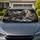 Howling Gray Wolf With Gold Moon Charcoal Wilderness Rugged Cabin Gift For Outdoor Lovers Car Sunshade - 1