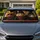 Tough Biker Cats In Vintage Getaway Ride Cabin For Road Trip Style And Cat Lovers Car Sunshade - 1