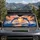 Leaping Blue Dolphins At Tropical Sunset For Beach Trips And Coastal Road Adventures Car Sunshade - 2