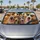 Funny Greyhound Whippet Dog Road Trip Cabin Scene With Sunglasses For Sighthound Lovers Car Sunshade - 4